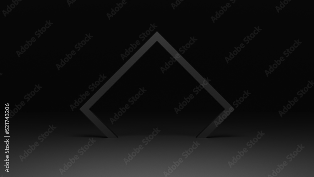 abstract background concrete floor with spotlight, empty dark room, minimal blank space, 3D Rendering abstract background concrete floor with spotlight, empty dark room, minimal blank space, 3D Rendering