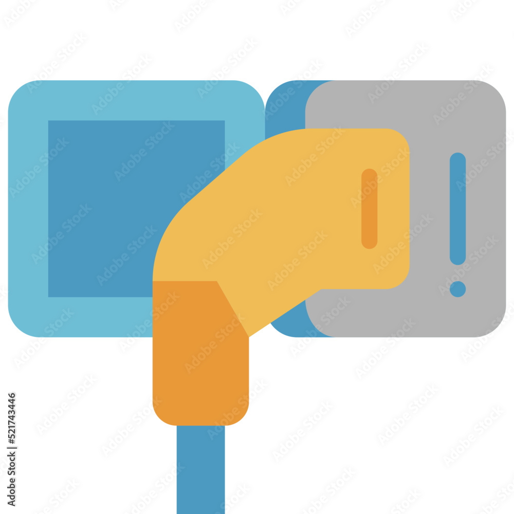 electric plug flat icon electric plug flat icon