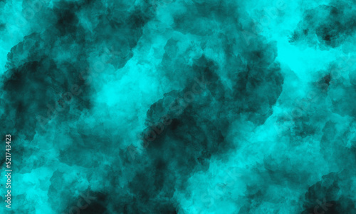 a black background with blue smoke