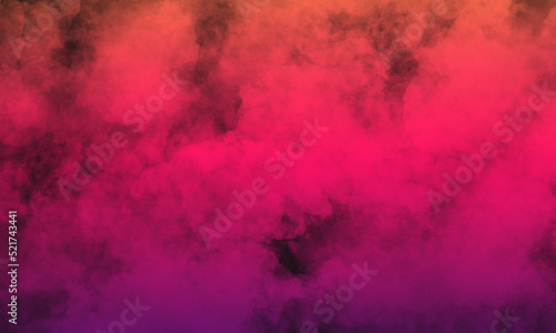 a purple to orange gradient smoke background