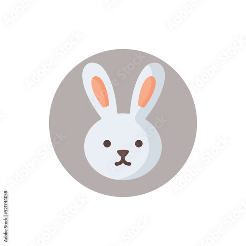 easter bunny with eggs