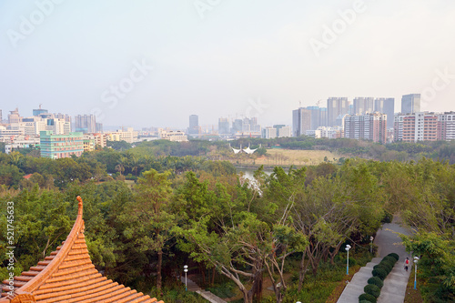 Park in Longgang District of Shenzhen. photo