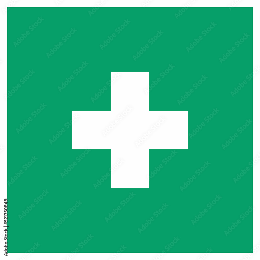 Emergency sign first aid Emergency sign first aid