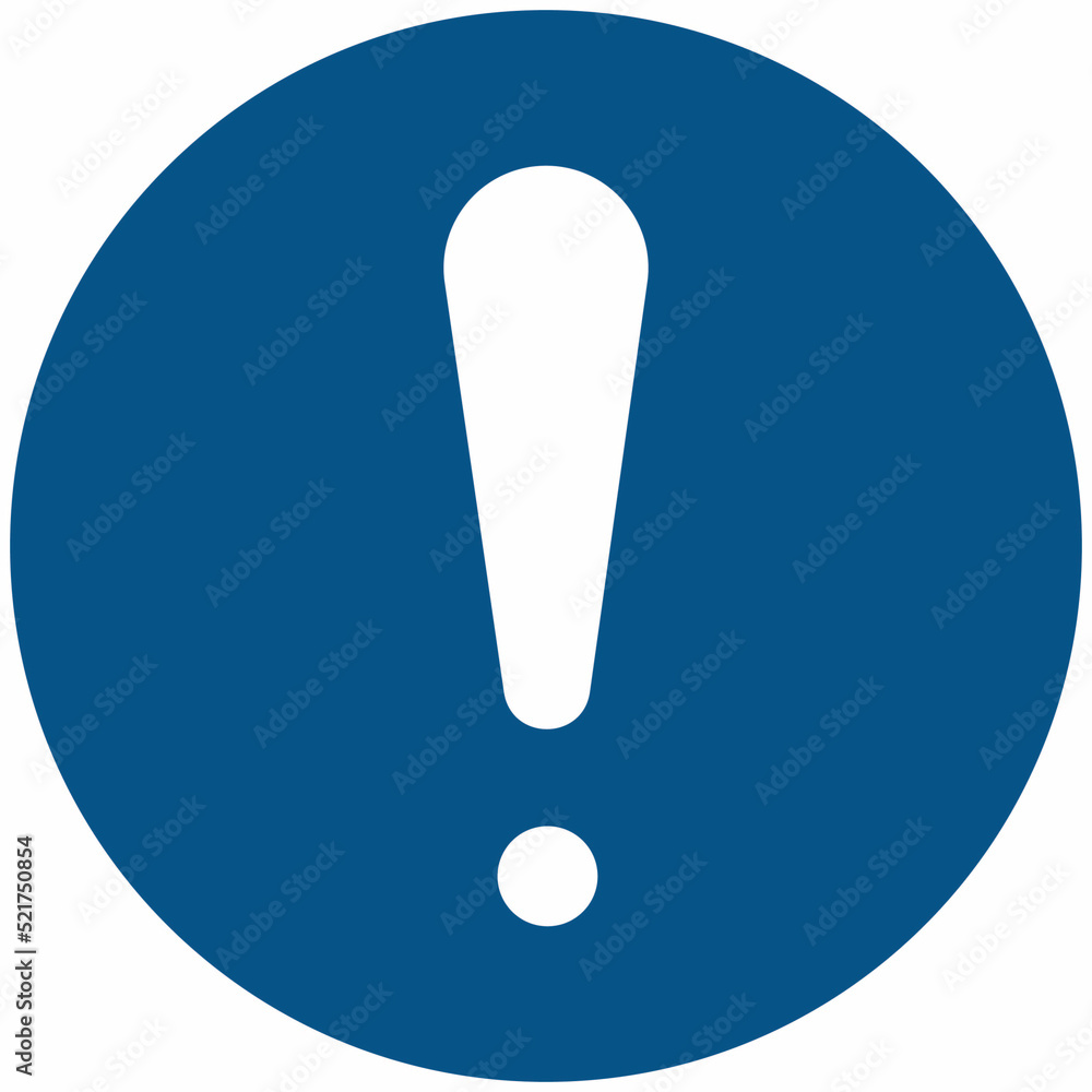 General mandatory sign General mandatory sign