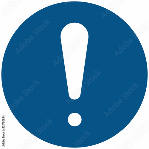 Photos General mandatory sign