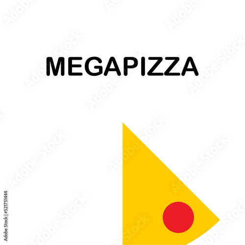 vector ultra minimalist universal logo. stylized scrambled eggs for breakfast. useful for the logo of a cafe, eatery, fast food, food court serving quick breakfasts. for print, web and graphic design.