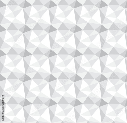 Gray triangle grid seamless pattern background vector illustration