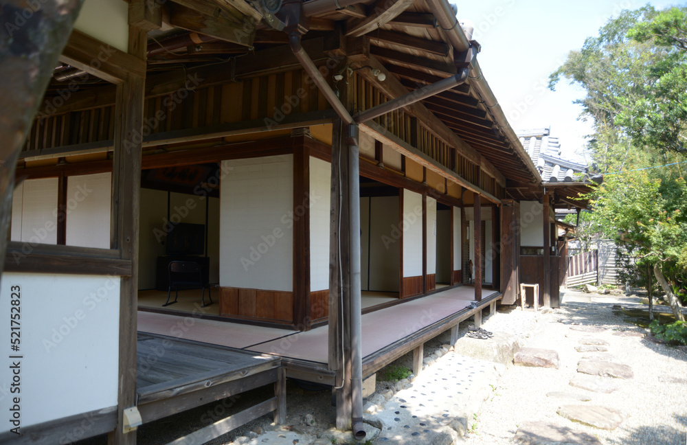 Obraz premium 新薬師寺 本坊と庫裏 奈良市高畑町