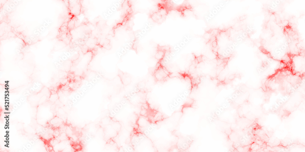 Abstract white and red Marble texture Itlayain luxury background, grunge background. White and pink beige natural cracked marble texture background vector. cracked Marble texture frame background.