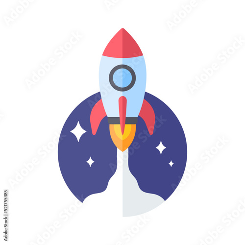 rocket launching into space business start up idea