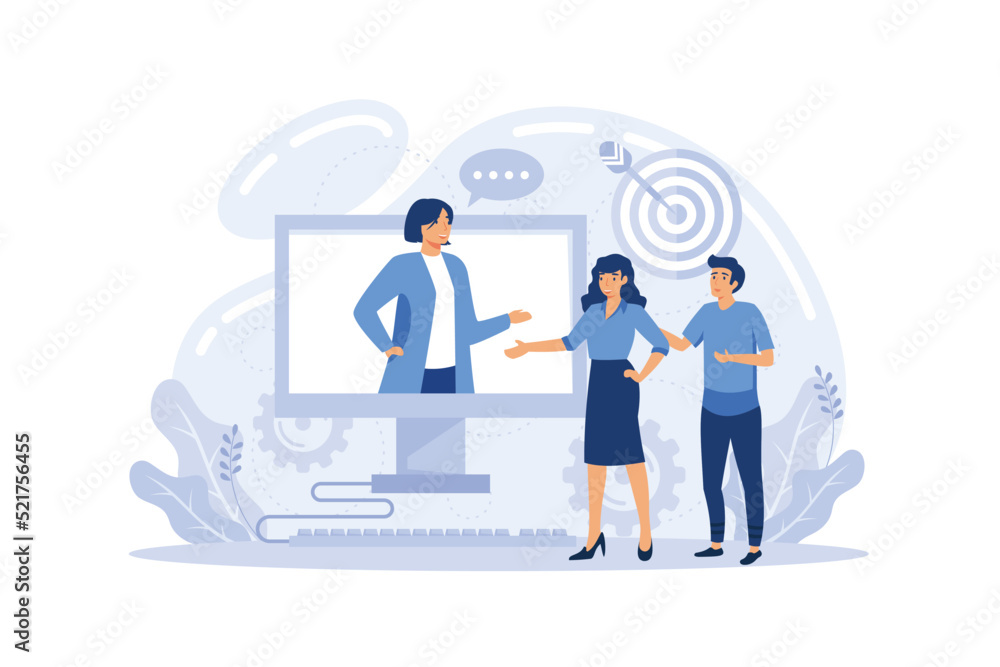 Project Support. Business people and investors supporting new businesses. Money and professional assistance for start up project. Project Support. Business people and investors supporting new businesses. Money and professional assistance for start up project.