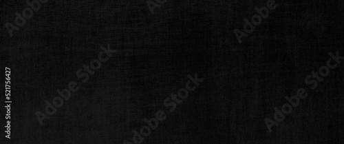 Black texture of natural fabric. dark linen sackcloth as background, haircloth wale black dark cloth wallpaper. Rustic sackcloth canvas fabric texture in natural.