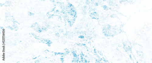 White and blue color frozen ice surface design abstract background. blue and white watercolor paint splash or blotch background with fringe bleed wash and bloom design.