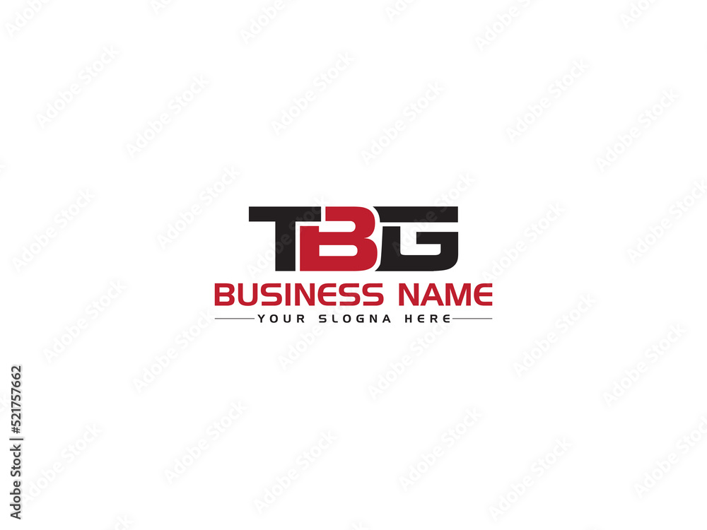 Premium TBG Logo Icon, Colorful TB t b g Logo Letter Design For ...