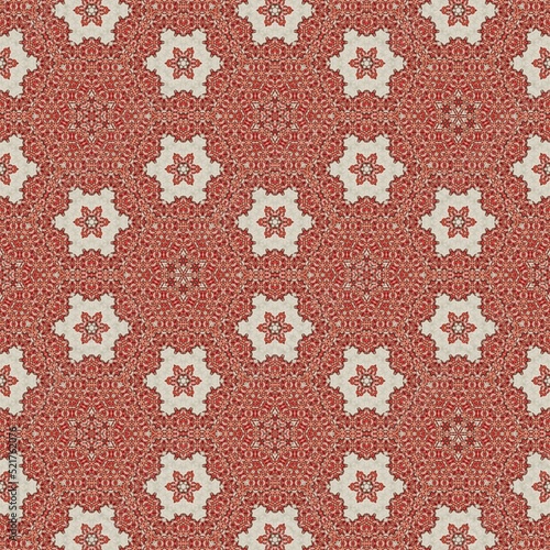 Modern geometric floral design for textile, floor tiles, digital paper print. Persian carpet design with tribal texture. Traditional Turkish pattern for throw pillow, rug, carpet, and fabric printing