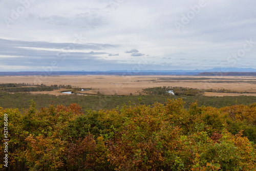 秋の釧路湿原