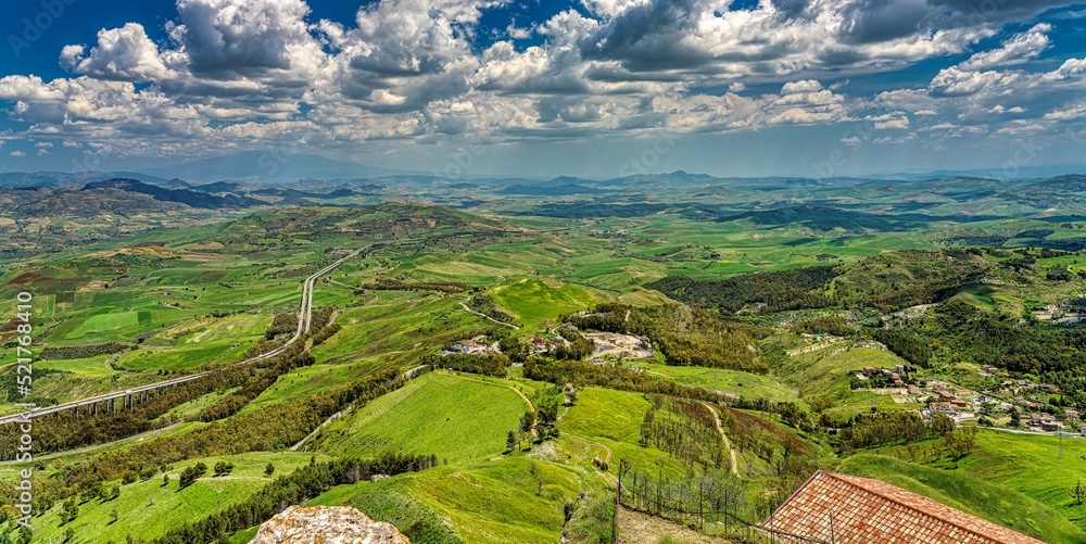 Landscape Enna, Sicily