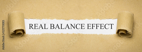 real balance effect