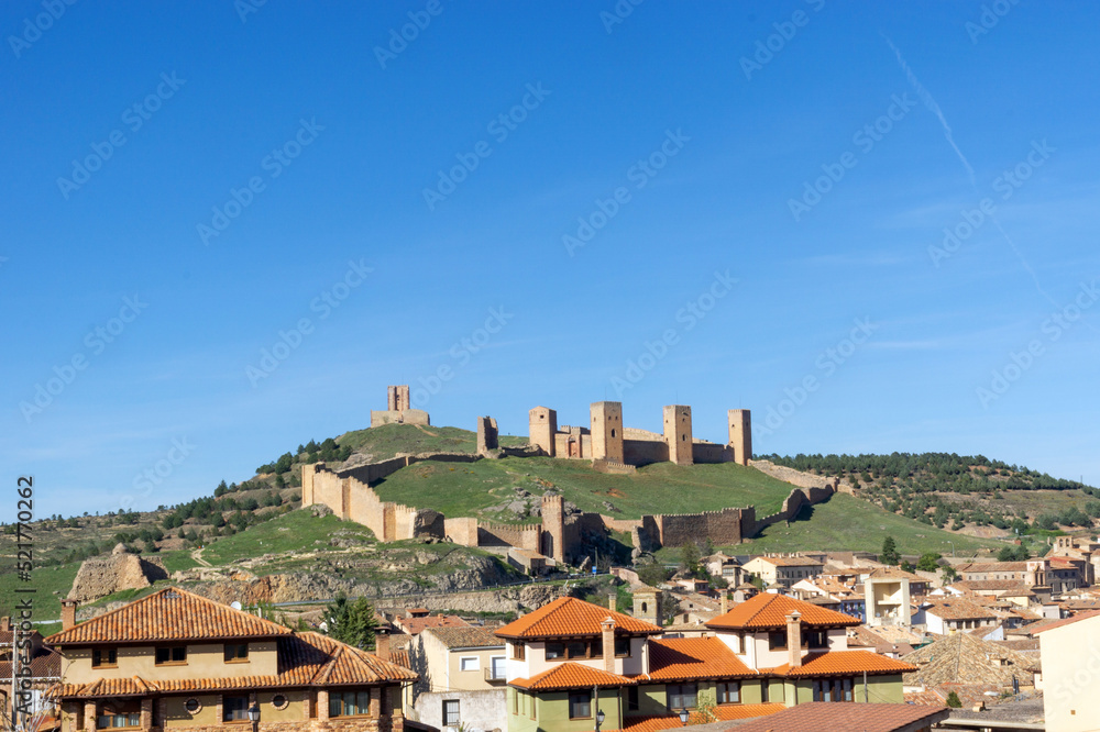 Castillo medieval de Molina de Aragón. Guadalajara, Castilla la Mancha, España.
