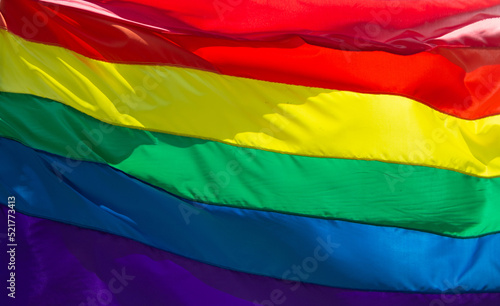 background with LGBT gay pride flag