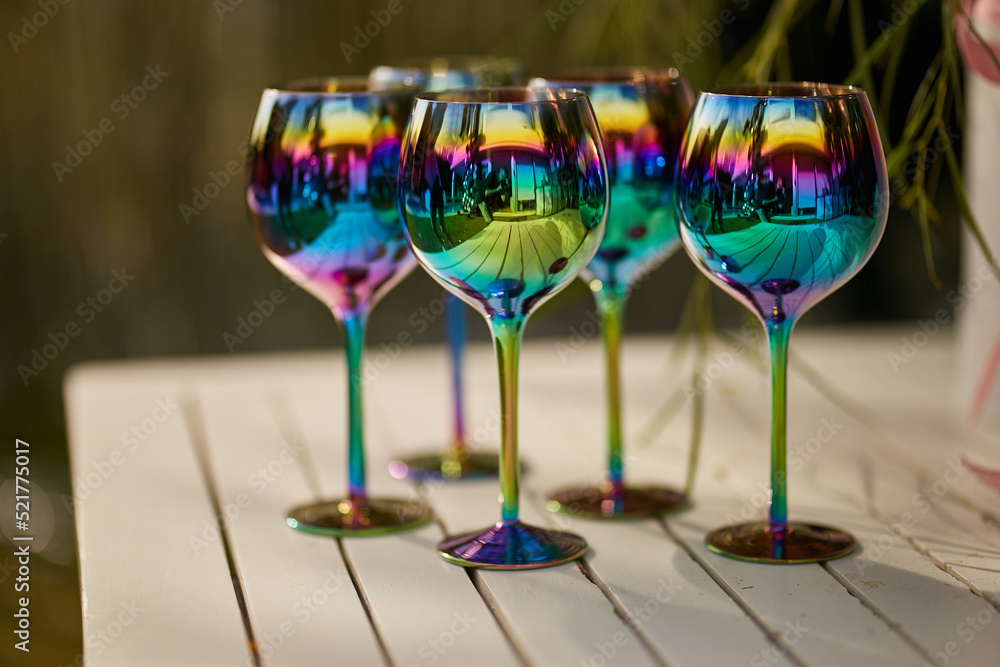 Holographic Drinking Glass