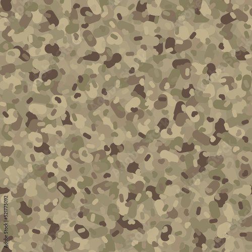 Camouflage pattern background. Classic clothing style masking camo repeat print