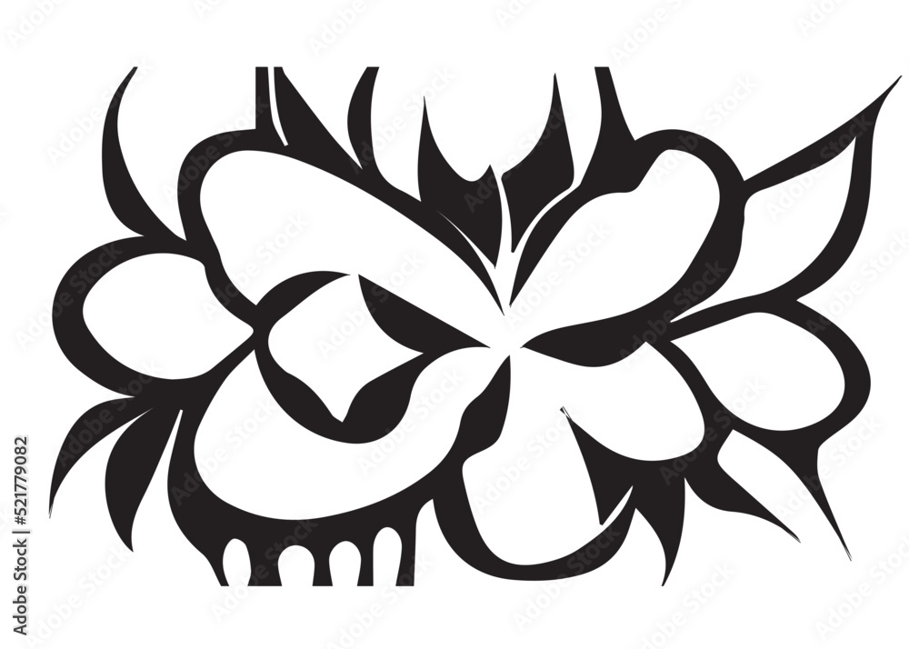 Floral Illustration Black and White
Floral Illustration Black and White