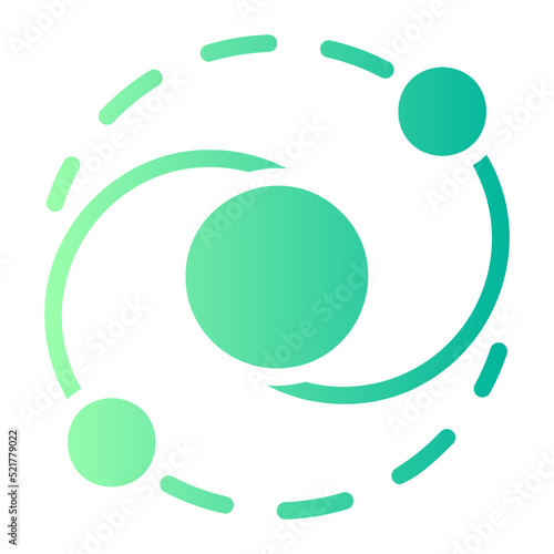 Galaxy gradient icon