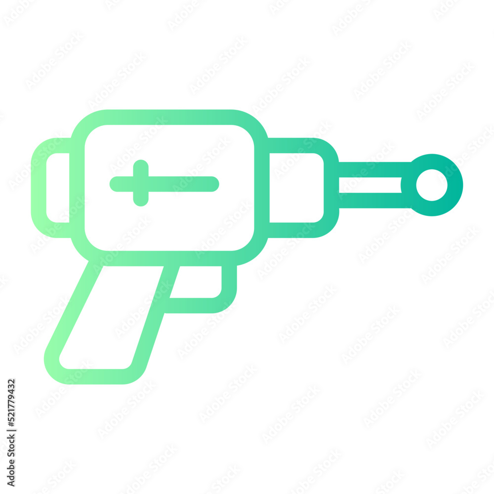 laser gradient icon laser gradient icon