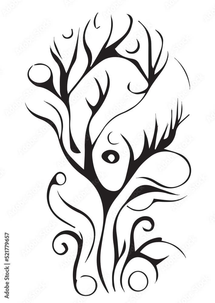 Tree Illustration Black and White Tree Illustration Black and White