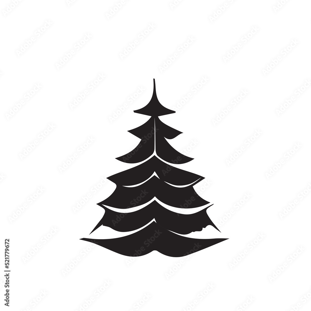 Christmas Holiday Pine Tree