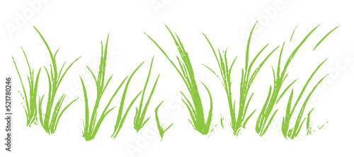 Simple Grass Design Elements