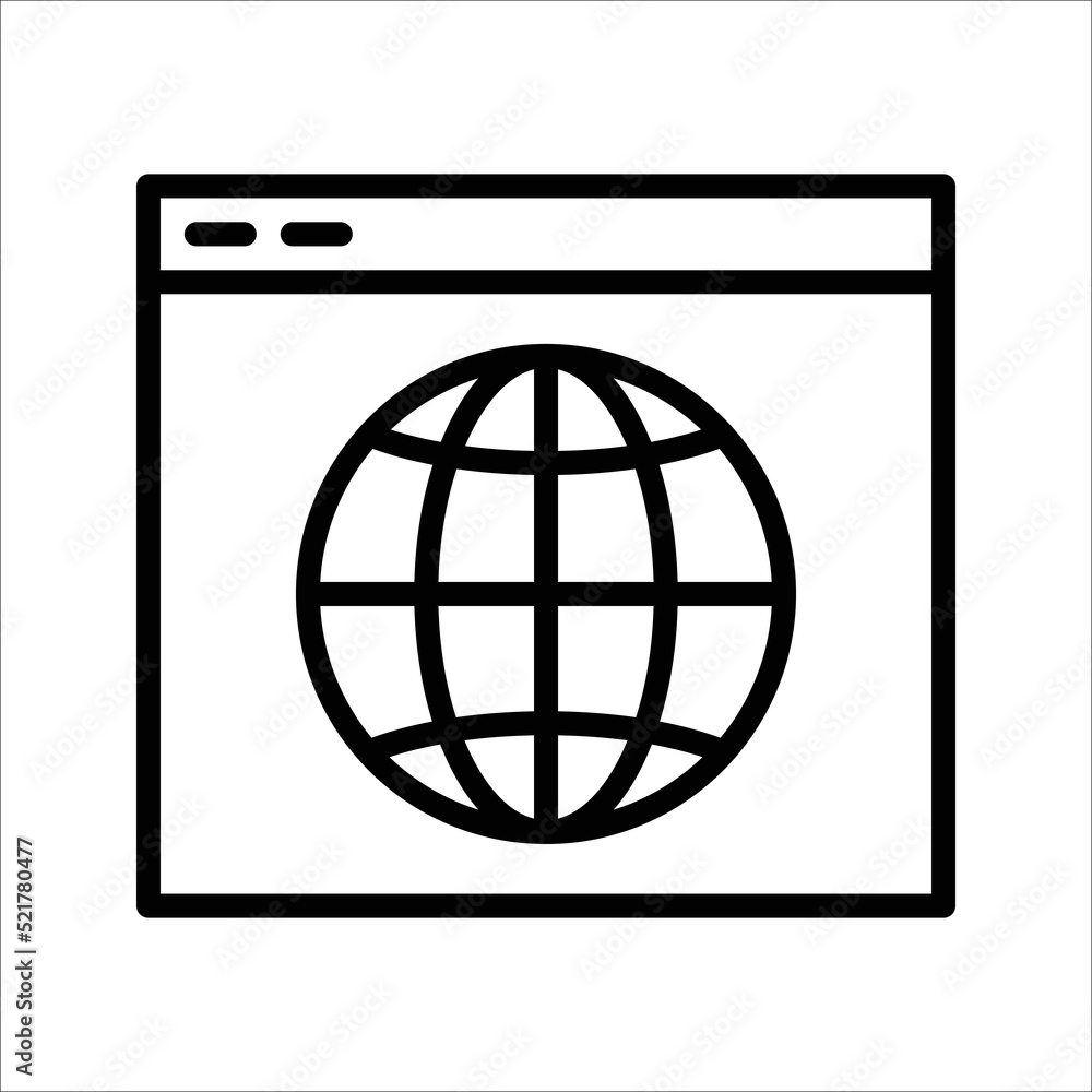 internet security black outline icon internet security black outline icon