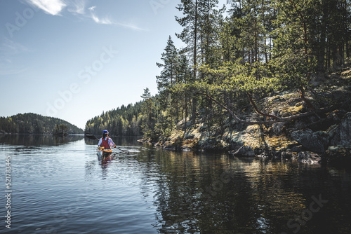 Photography Kayaking in summer