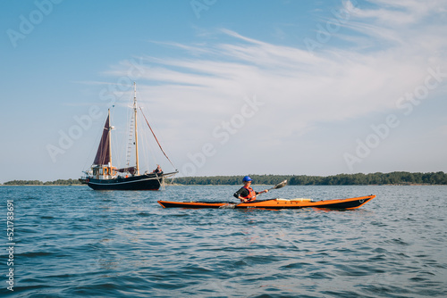 Kayaking on Bothnian Sea 1 © Dominik Ehrhardt