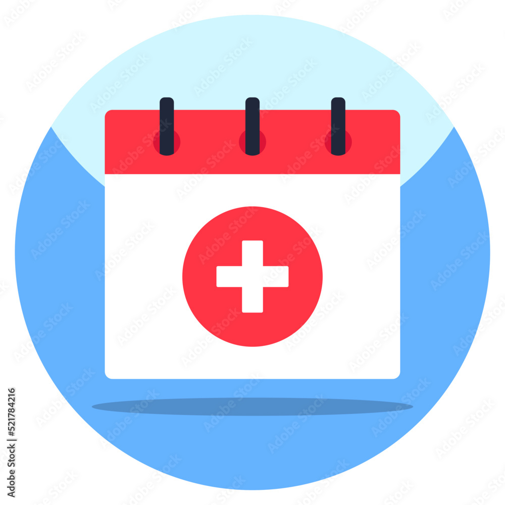 A unique design icon of doctor appointment A unique design icon of doctor appointment