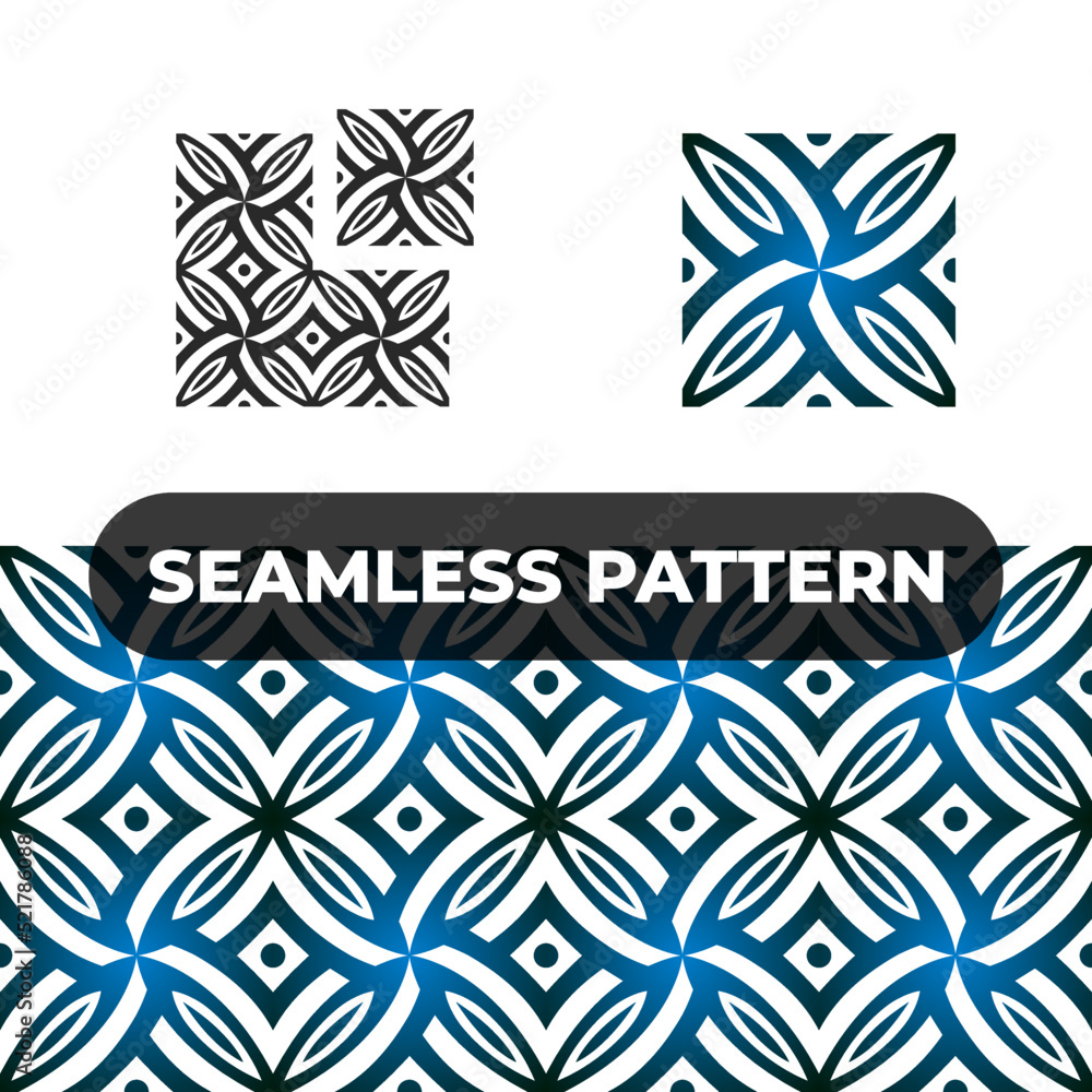 ethnic pattern, ornamental floral pattern, batik, Seamless Batik Pattern, seamless pattern, illustration of batik