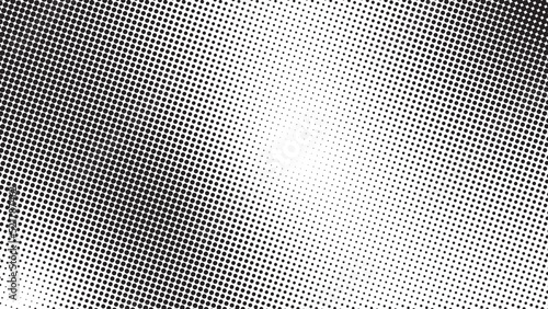 Abstract grunge halftone shapes background design vector
