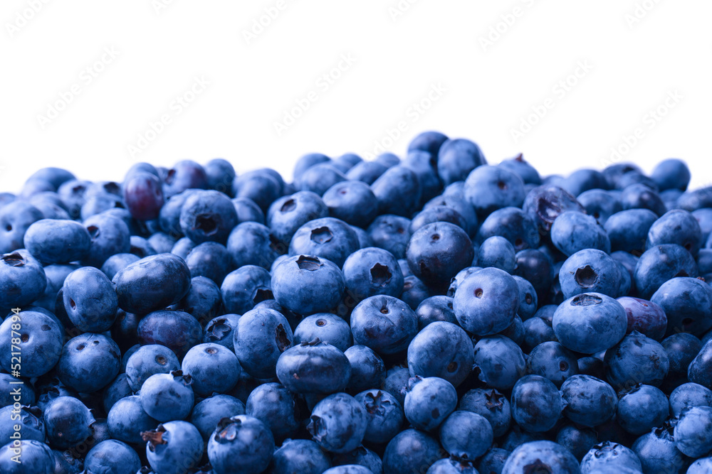 Fresh blueberry background isolated on white. Fresh blueberry background isolated on white.