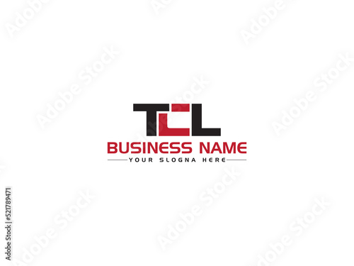 Initial TCL Logo Letter Vector, Creative TC t c l Logo Icon With Colorful Three Letter Design For All Kind Of Use photo