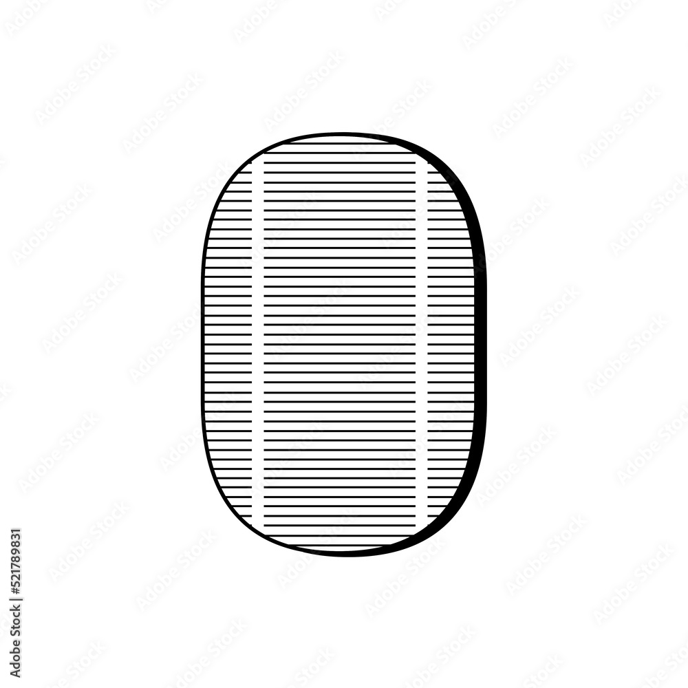 昔の日本で使われていた楕円形の金貨(線画) 昔の日本で使われていた楕円形の金貨(線画)