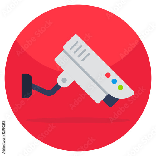 An icon design, icon of cctv camera