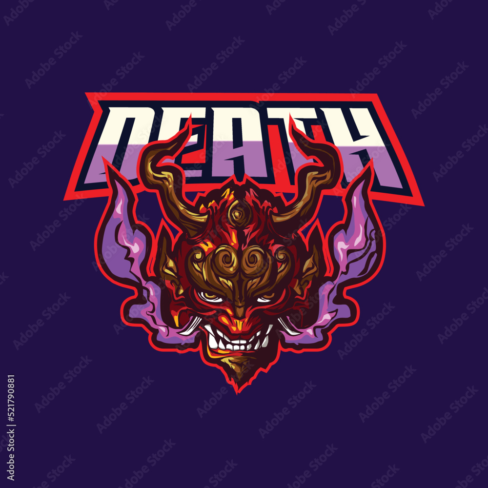 Oni Mask match for your esport logo Oni Mask match for your esport logo