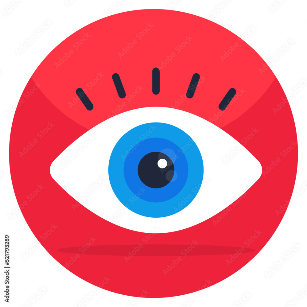 Creative design icon of eye Creative design icon of eye