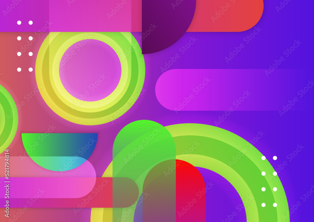 Modern colourful abstract background