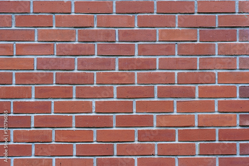 Background of brick wall texture, close up
