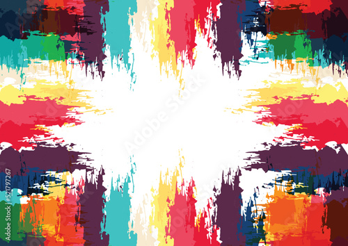 Abstract vector splatter paint color background design. Paint splashes background. illustration vector design.