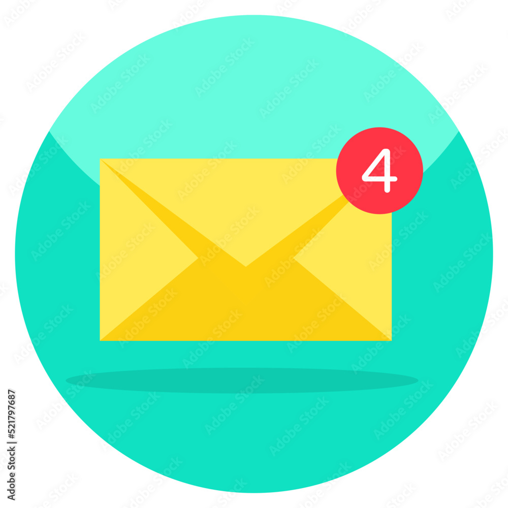 Modern design icon of inbox Modern design icon of inbox