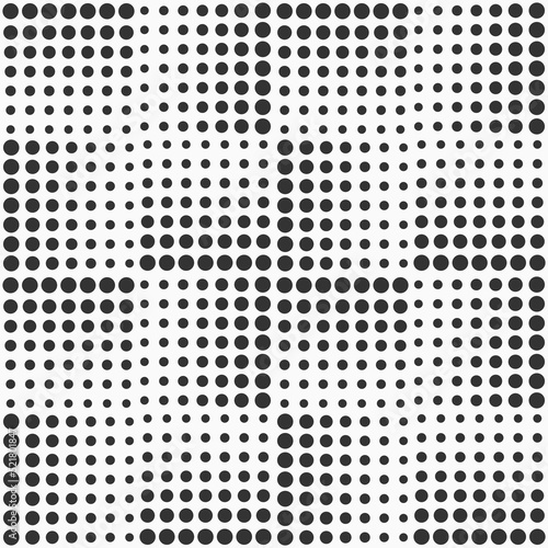 Abstract seamless vector dots pattern.