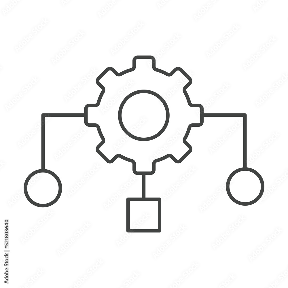 gear icons symbol vector elements for infographic web gear icons symbol vector elements for infographic web